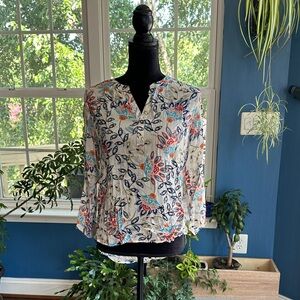 💐Spring sale! 50% off!💐Floral Print Women's Top - Multicolor